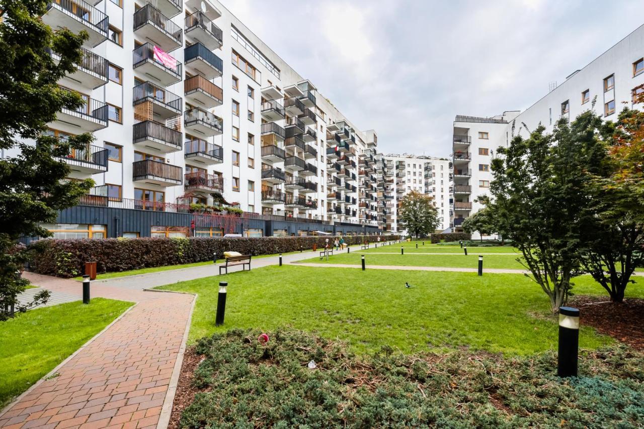 Wola Sunshine Apartment Free Parking Warschau Exterior foto